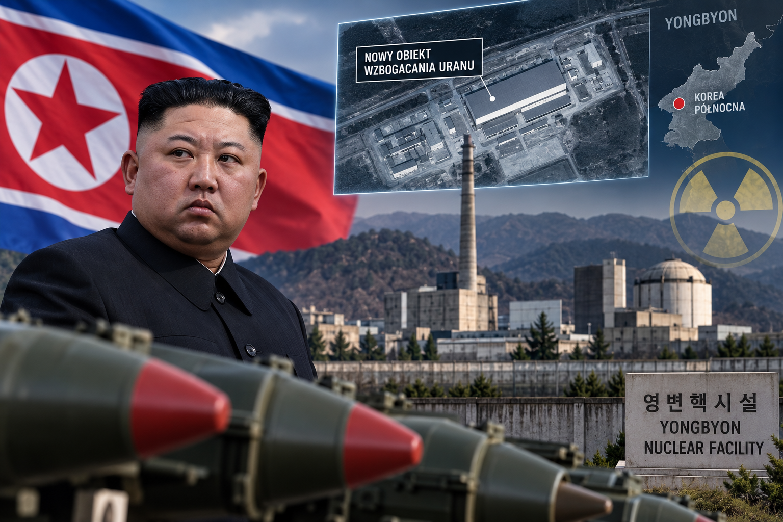 Korea Północna rozbudowuje zakład wzbogacania uranu