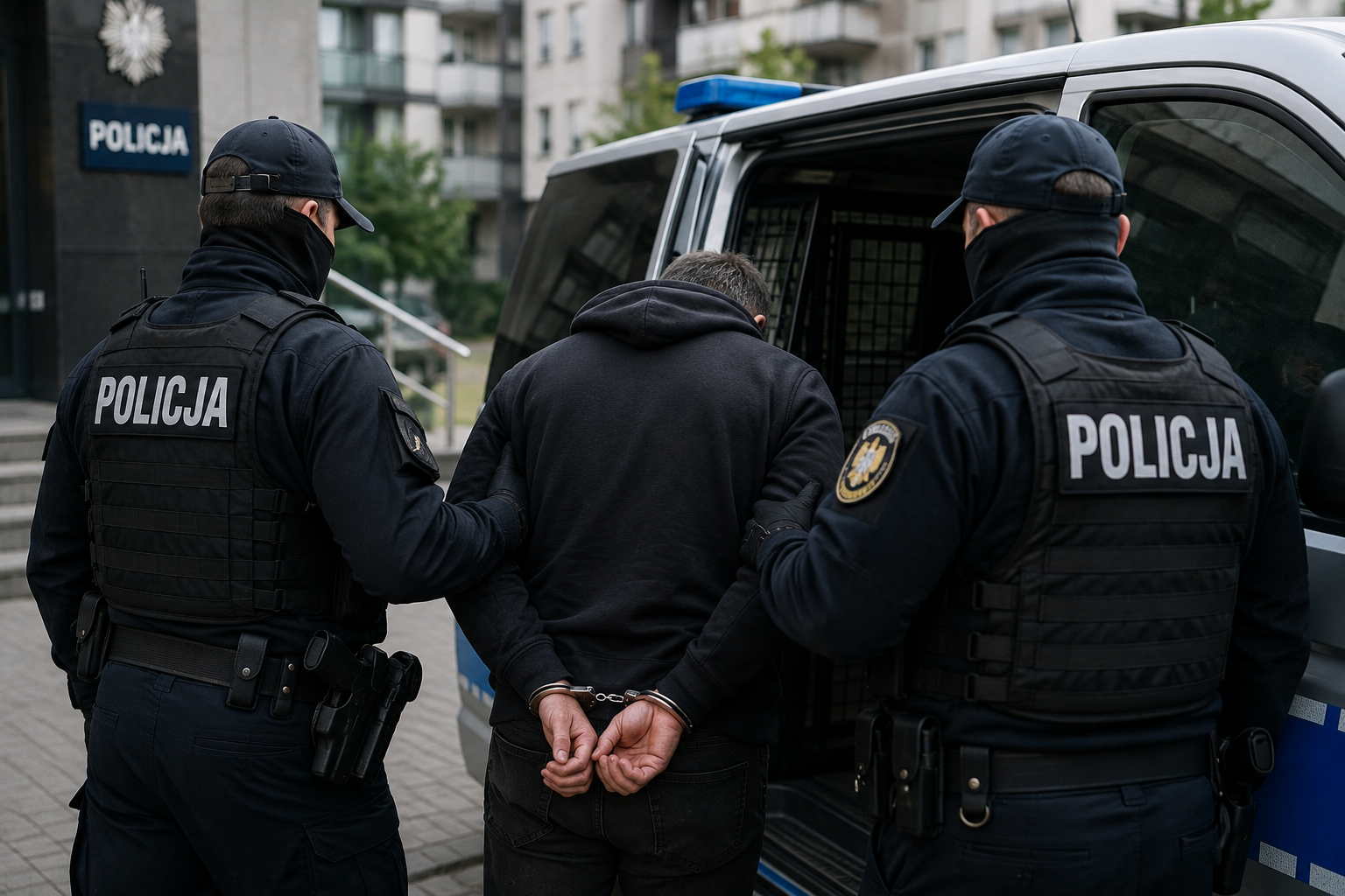 23-latek zatrzymany po groźbach zamachu na polskich polityków