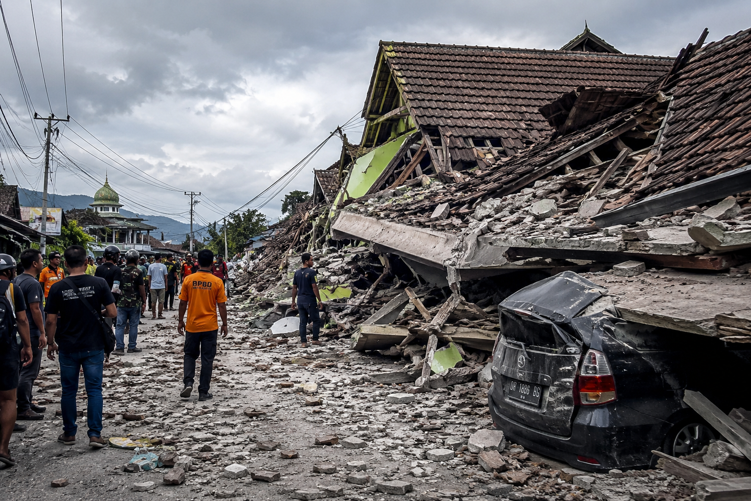Potężne trzęsienie ziemi w Indonezji. Są ofiary śmiertelne
