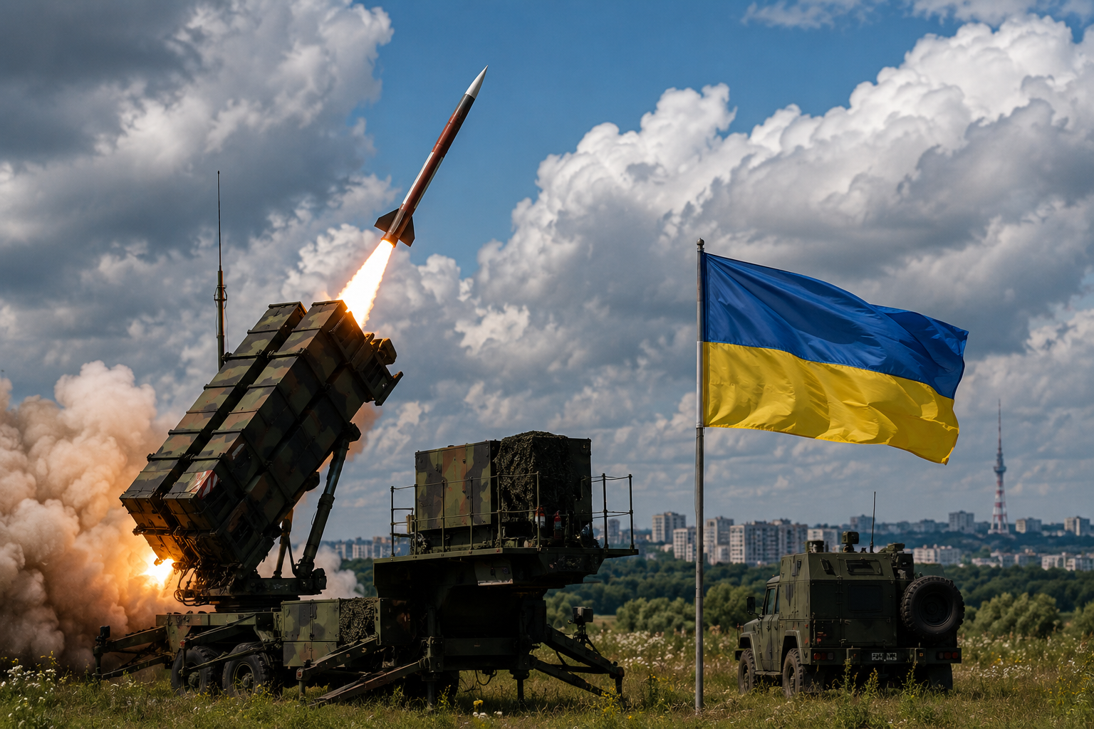 Ukraina potrzebuje kolejnych systemów Patriot. Europa zwiększa wsparcie