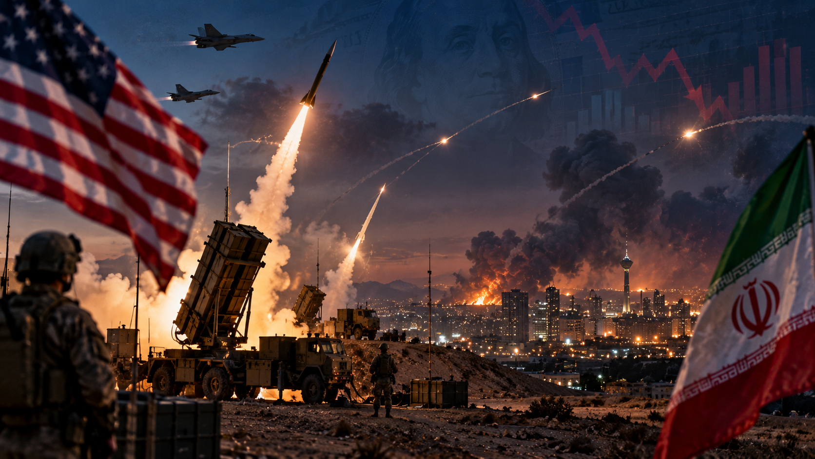 Wojna z Iranem kosztowała USA już 38 mld dolarów. Pentagon zmaga się z niedoborem rakiet