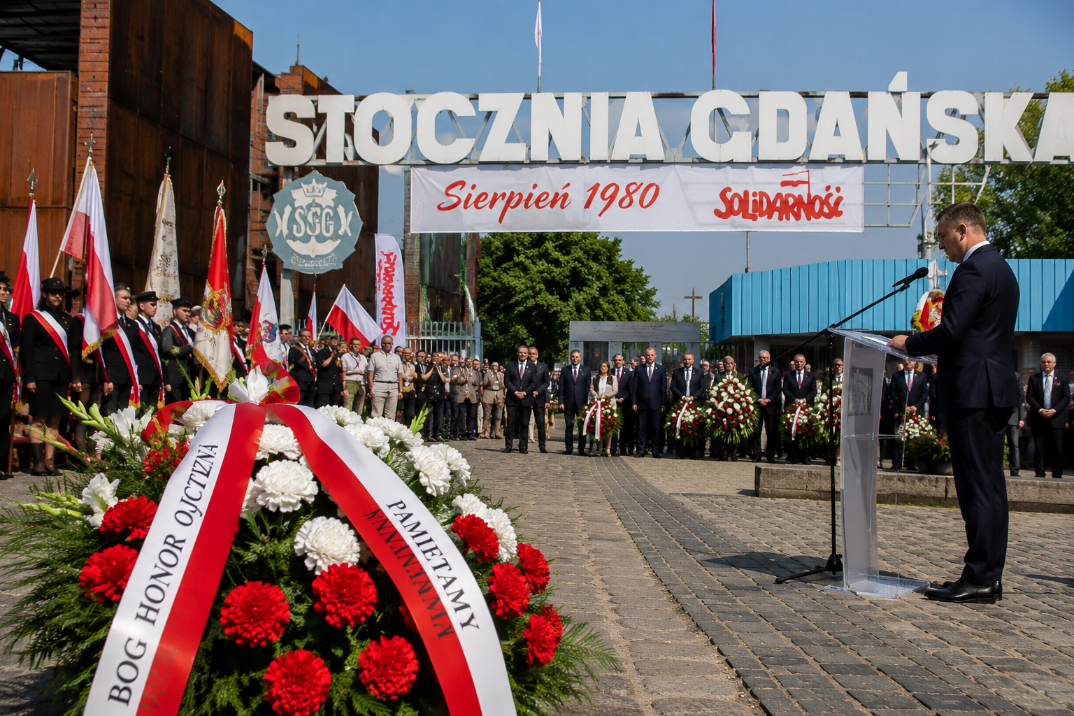 46. rocznica Porozumień Sierpniowych. Prezydent Nawrocki w Gdańsku