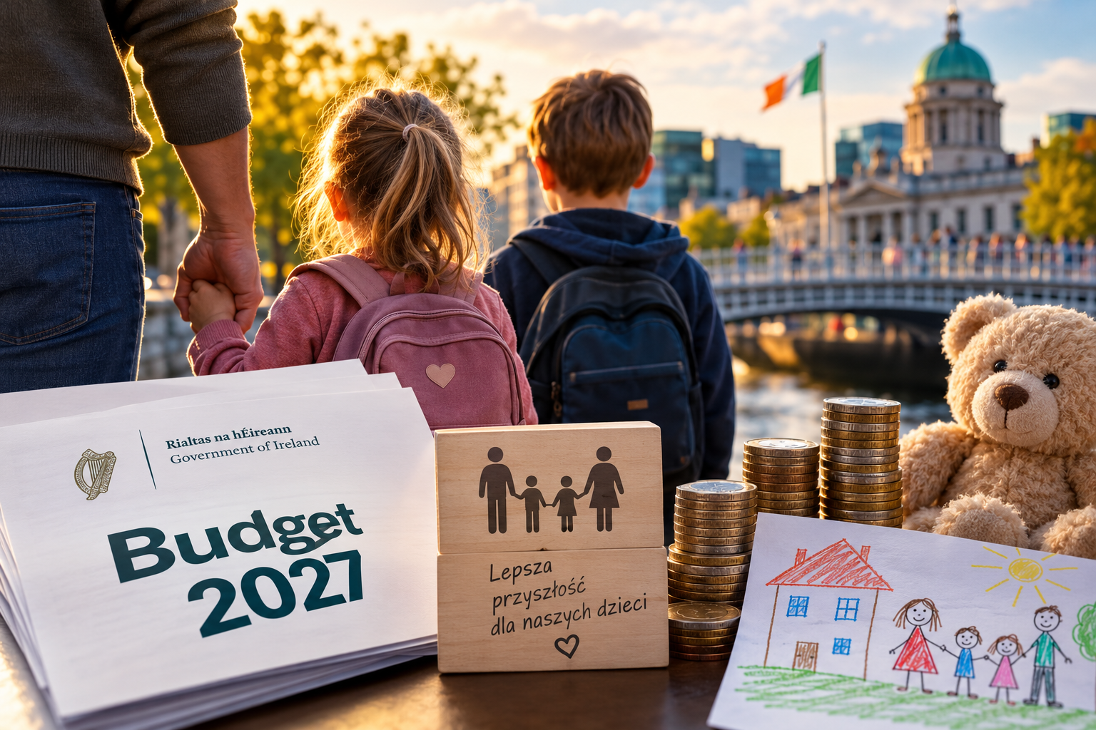 Nowa debata o świadczeniach na dzieci w Irlandii. Organizacje chcą większego wsparcia dla rodzin
