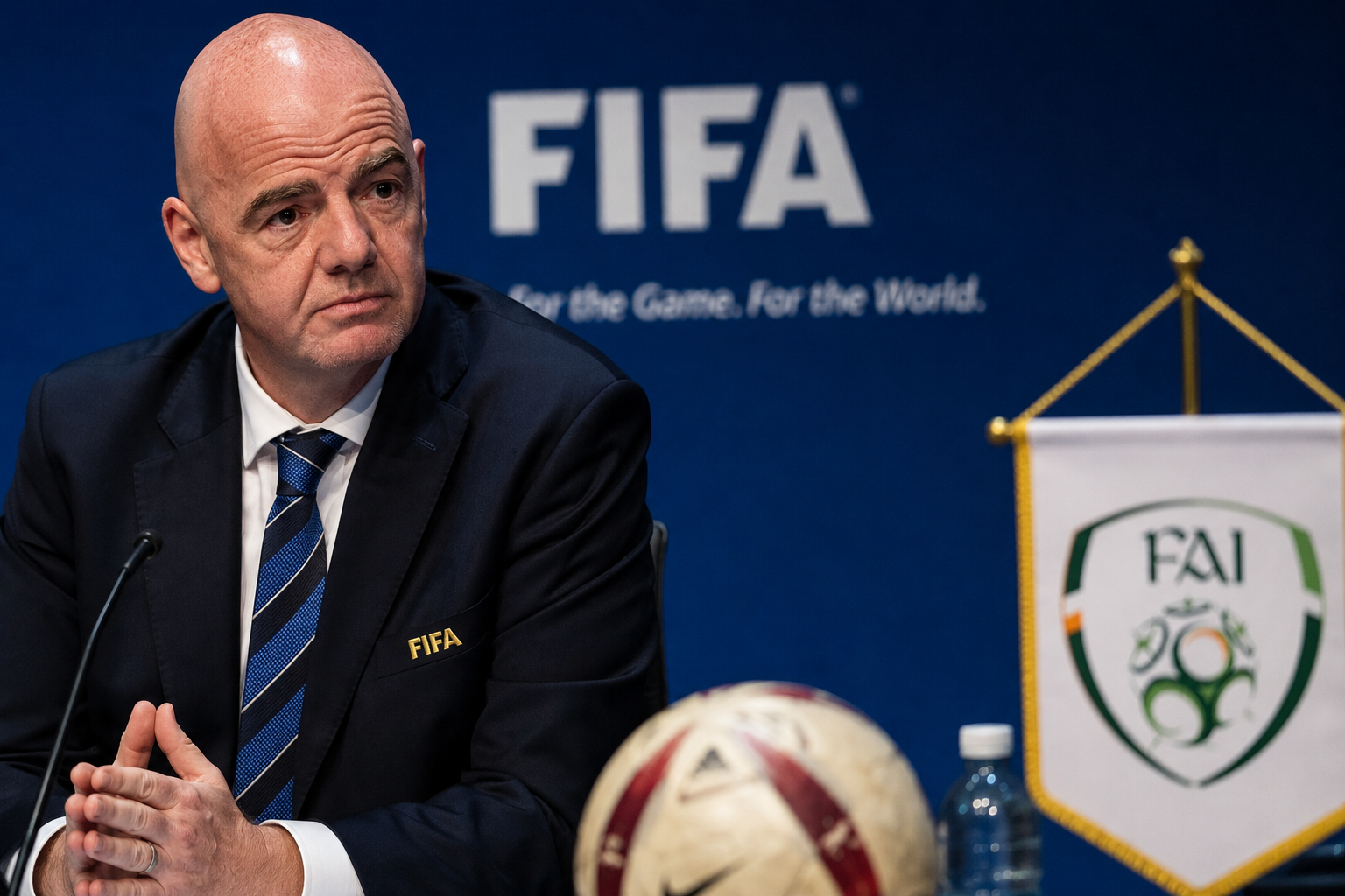 FAI wycofuje poparcie dla Gianniego Infantino. Irlandzki Związek Piłki Nożnej zmienia stanowisko