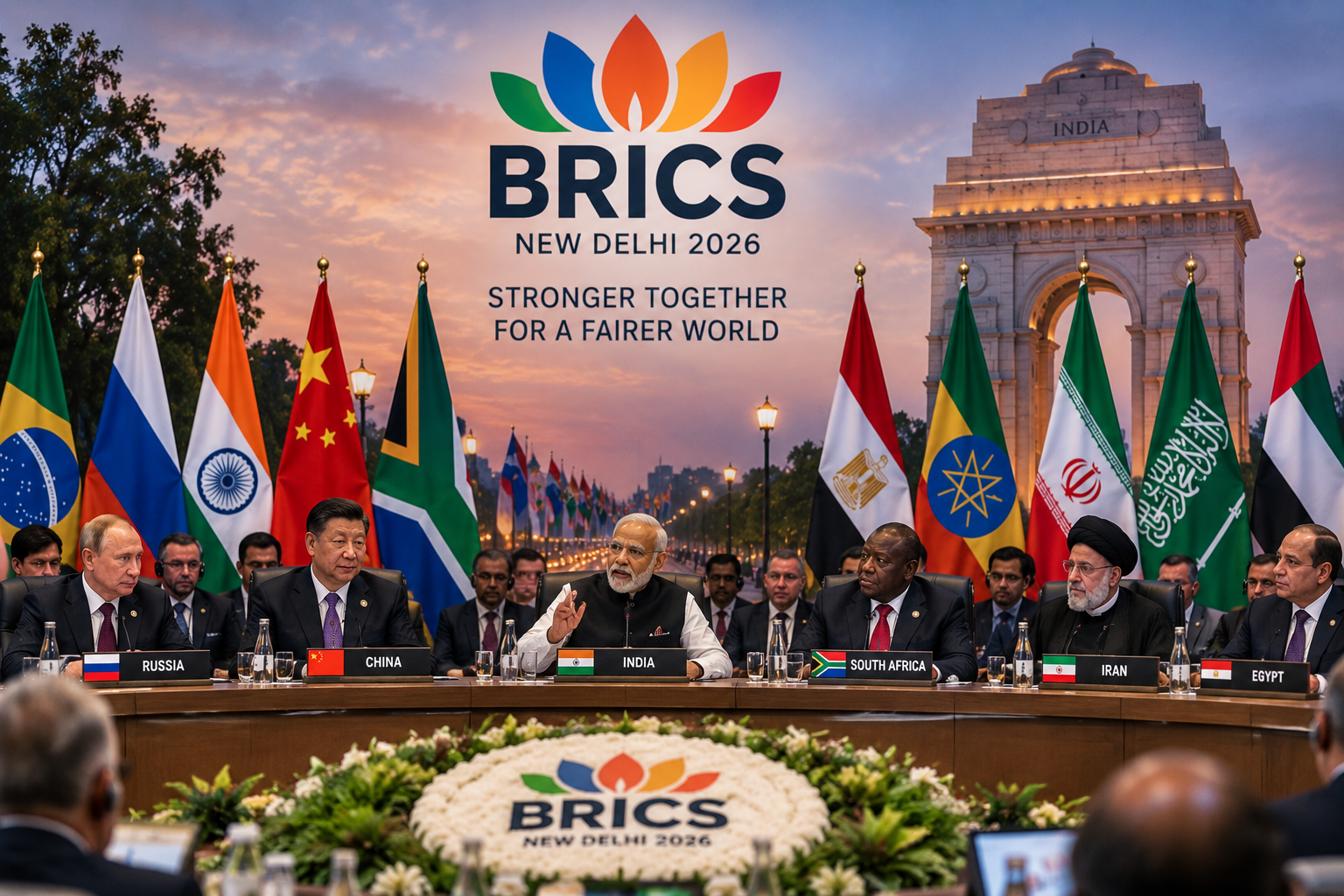 BRICS przyjmuje wspólną deklarację. Państwa grupy wzywają do powstrzymania eskalacji