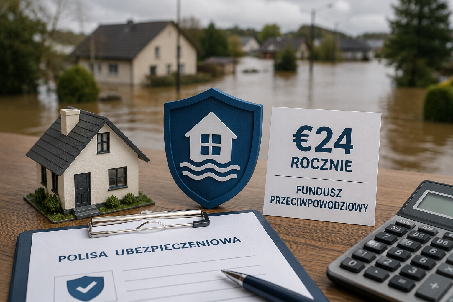 Nowa propozycja dla właścicieli domów. €24 rocznie na ochronę przed powodziami