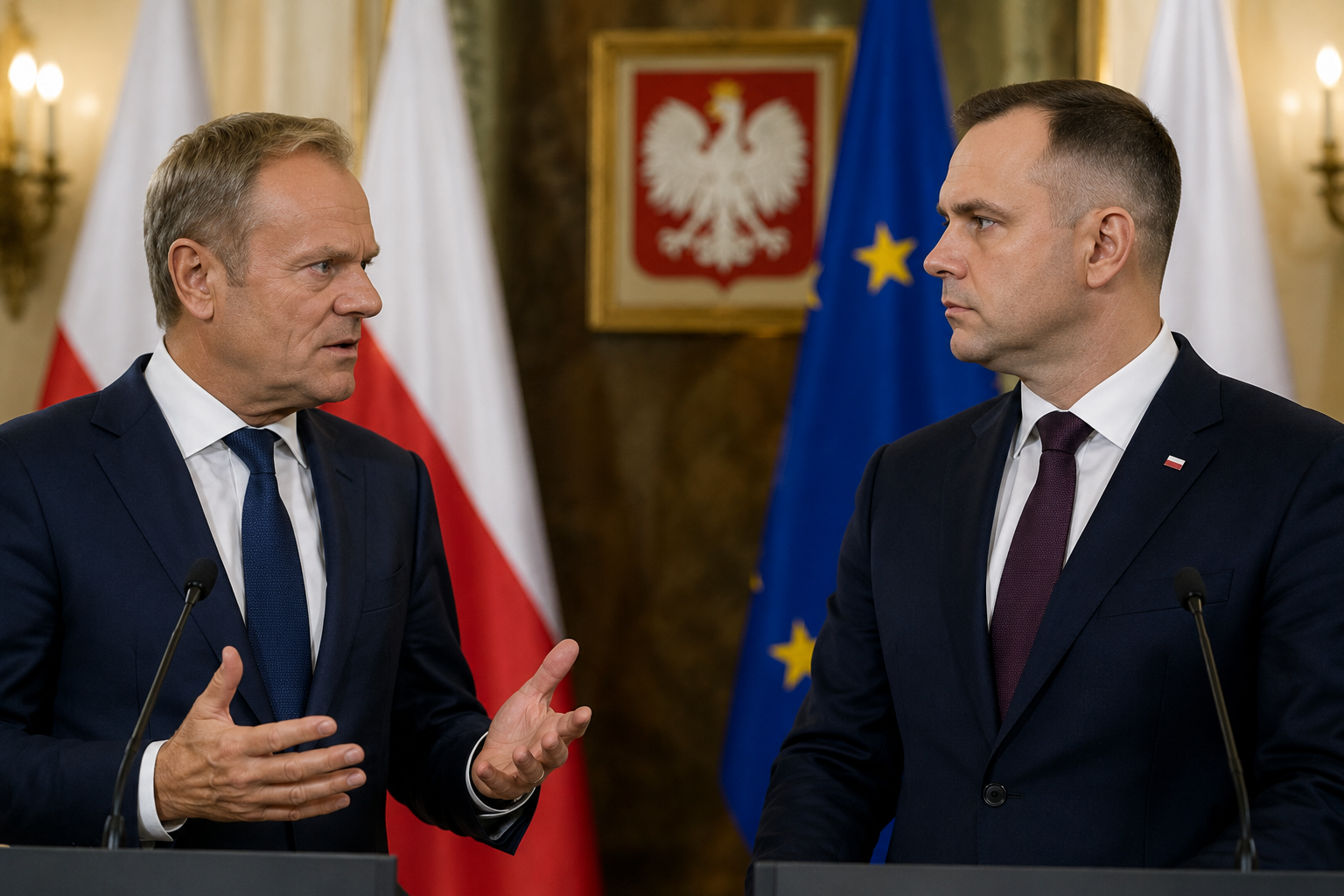 Nowy spór Tuska z Nawrockim. Prezydent może zablokować zmiany podatkowe
