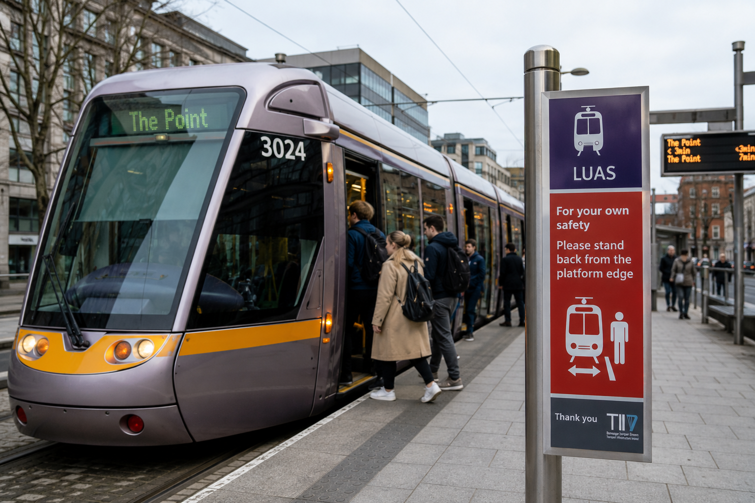 Niebezpieczne incydenty w Luas. Cztery przypadki „trap-and-drag”