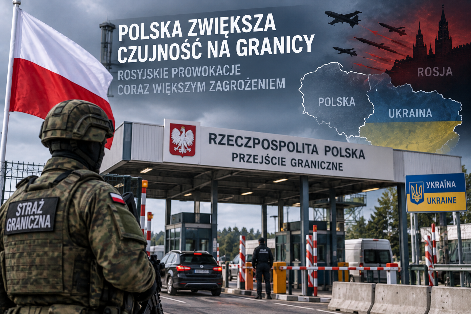 Polska obawia się rosyjskich prowokacji przy przejściach z Ukrainą
