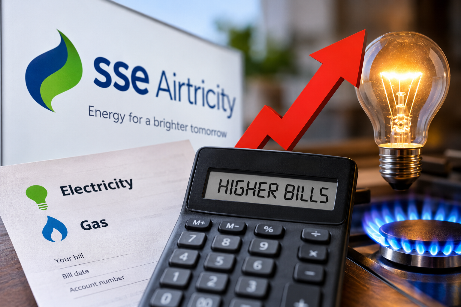 SSE Airtricity podnosi ceny. Od października rachunki za prąd i gaz będą wyższe