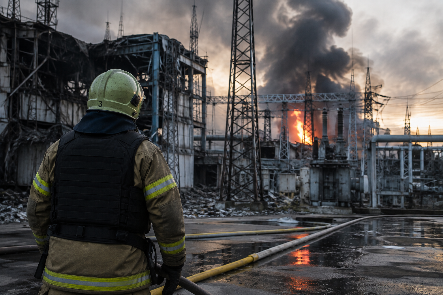 Rosja coraz częściej atakuje infrastrukturę energetyczną Ukrainy