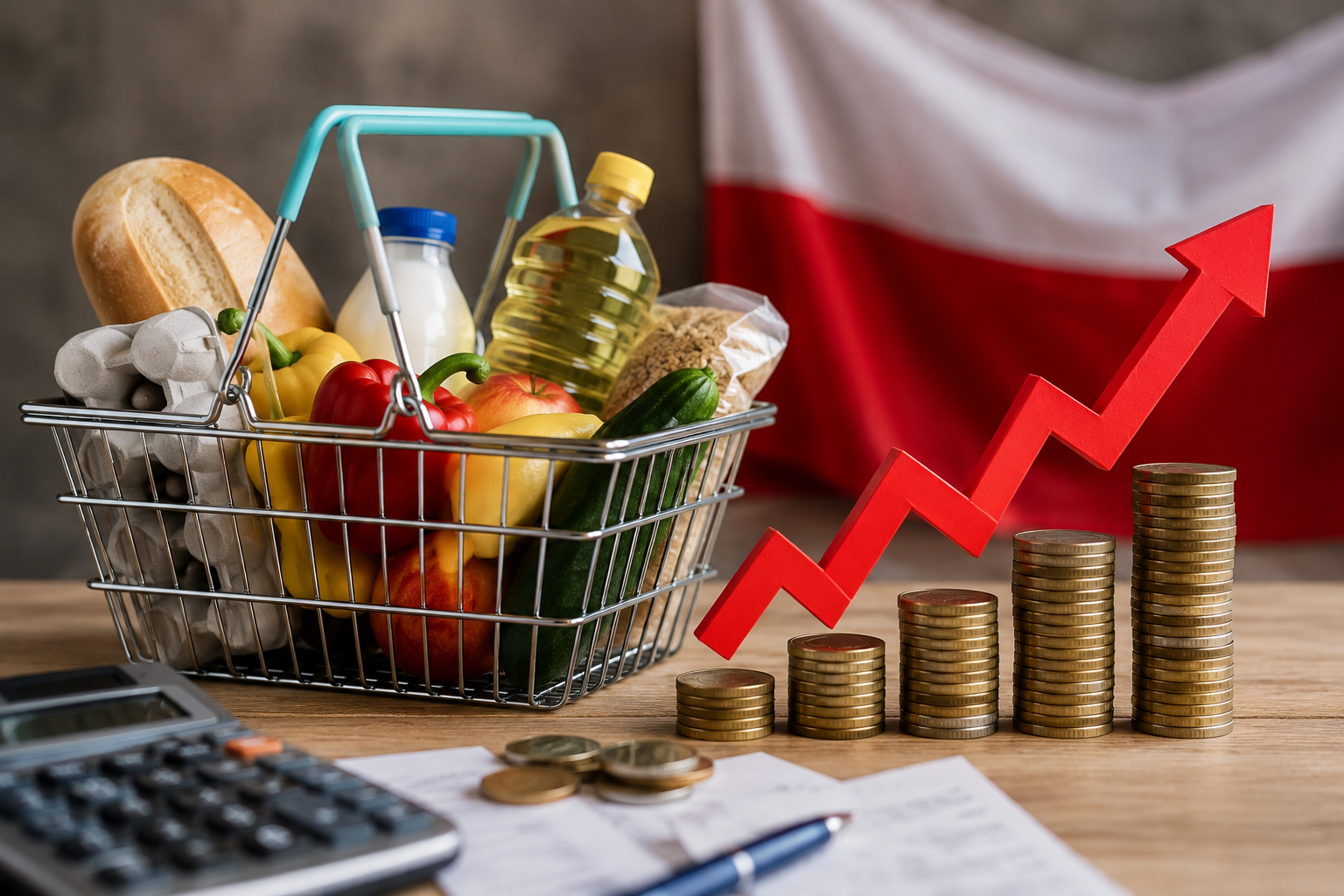 Inflacja w Polsce wyższa od oczekiwań. GUS podał najnowsze dane