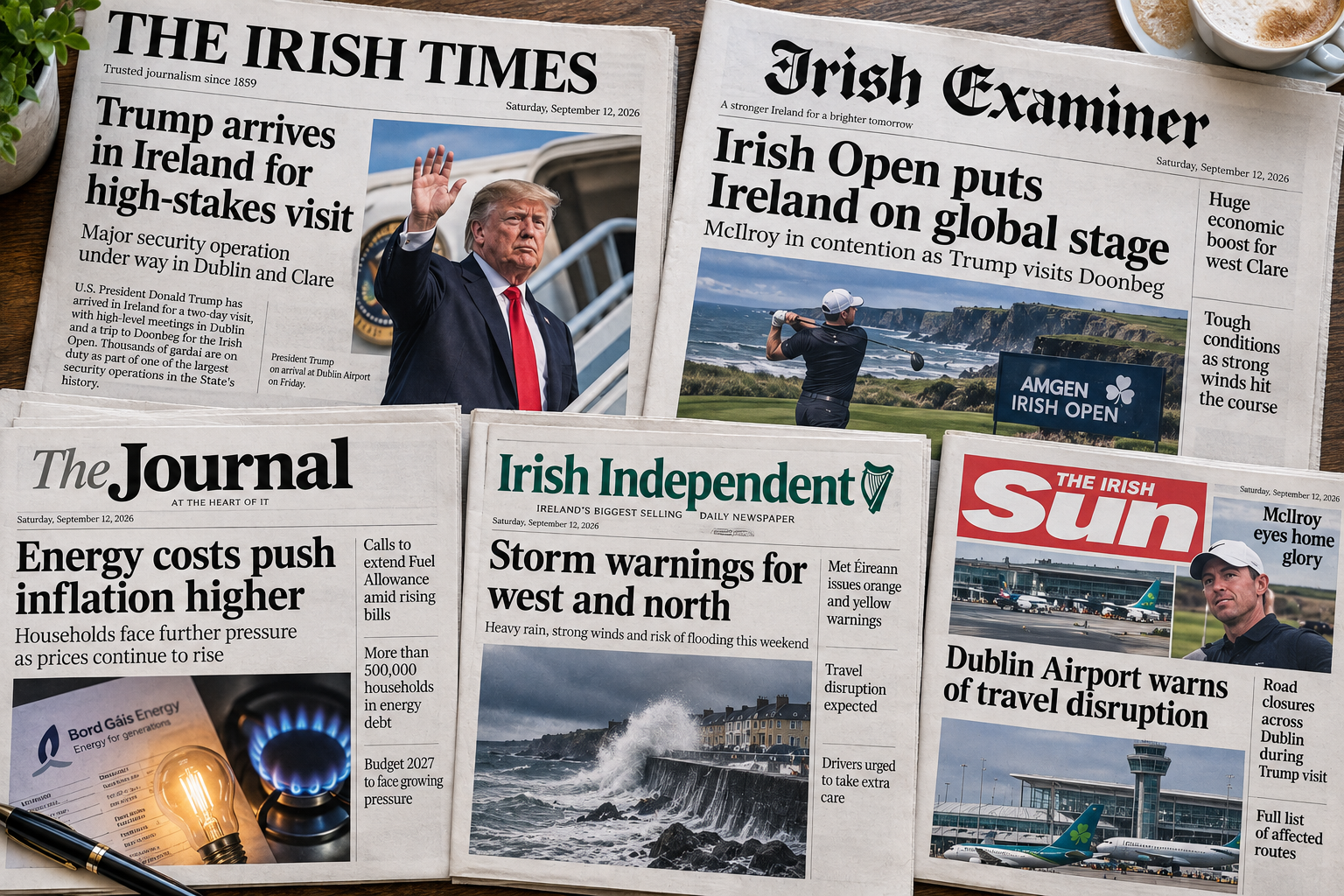 Co dziś piszą irlandzkie gazety? 8 najważniejszych tematów – 12 września 2026