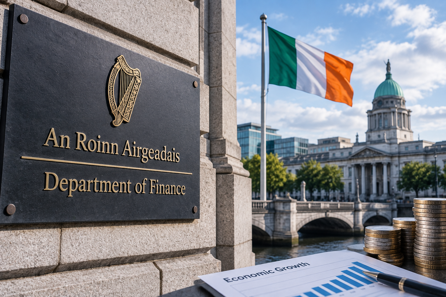 Irlandia zebrała miliardy z podatku od firm. W sierpniu wpływy wzrosły o 32,5%