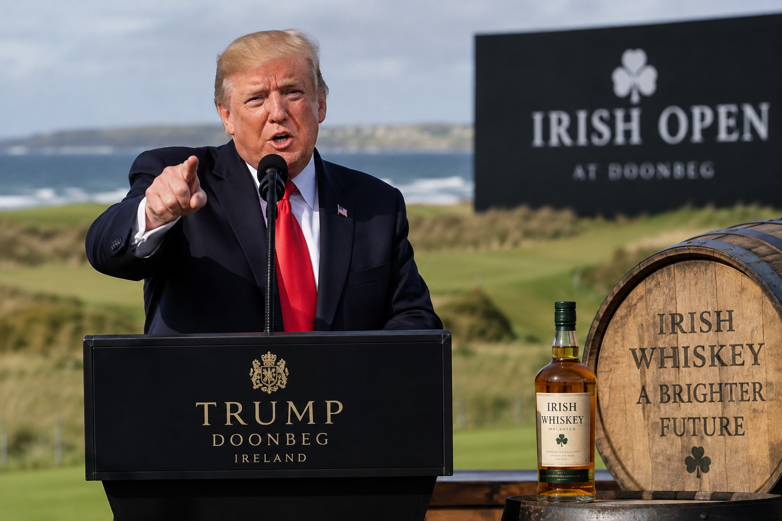 Trump zapowiada zniesienie ceł na irlandzką whiskey. Irlandzcy producenci mogą odetchnąć