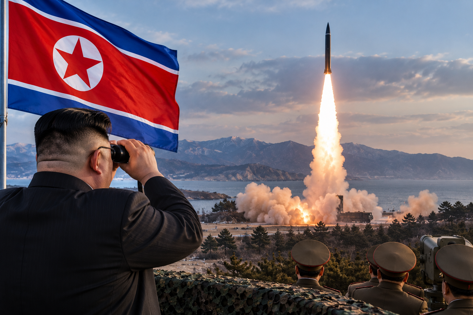Korea Północna znów testuje broń. Pocisk wystrzelony w kierunku Morza Wschodniego