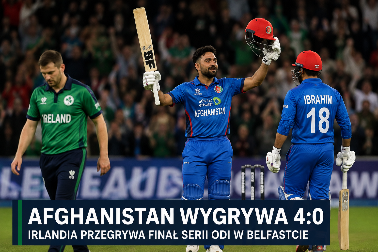 Irlandia przegrywa z Afganistanem 0:4