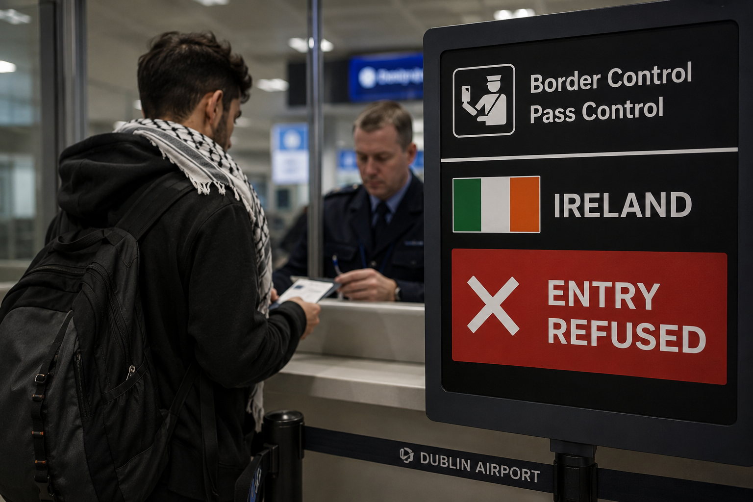 Irlandia odmawia wjazdu części palestyńskich studentów