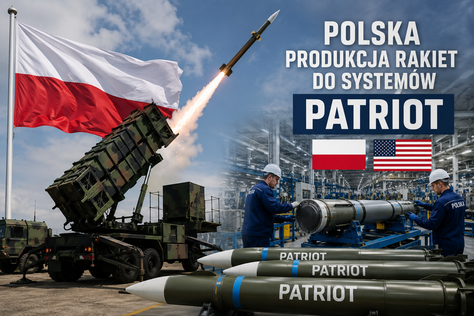 Polska chce produkować rakiety do systemów Patriot