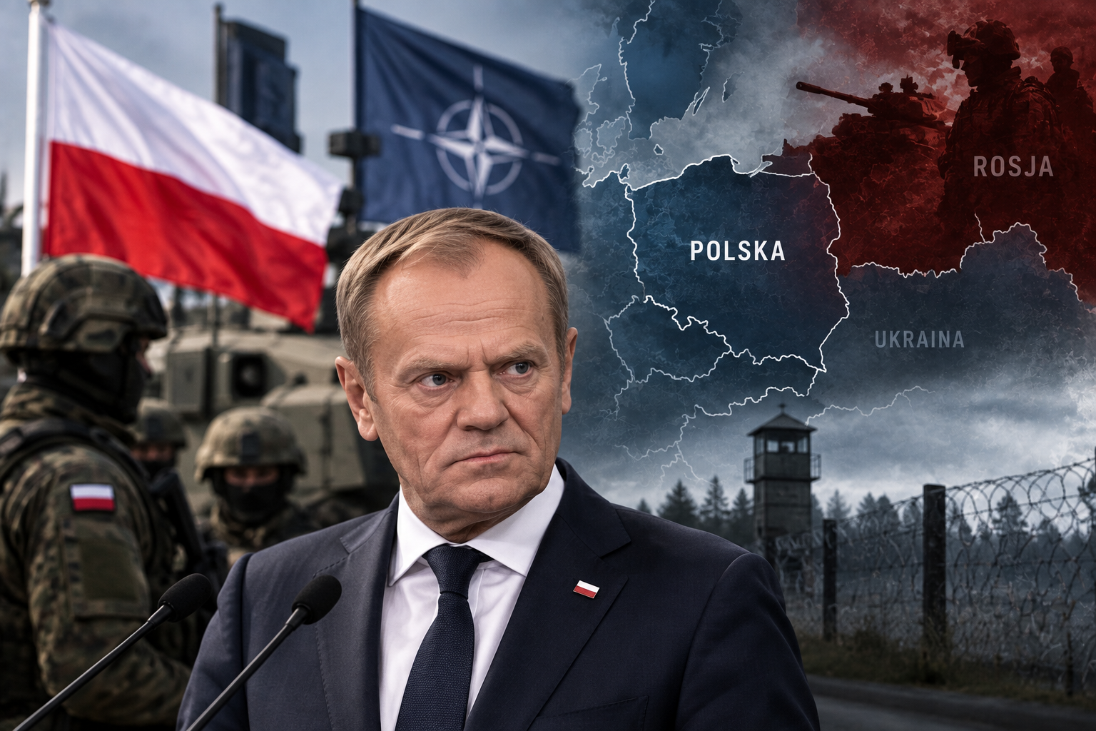 Polska przygotowuje się na rosyjskie prowokacje. Tusk otrzymał raport CIA