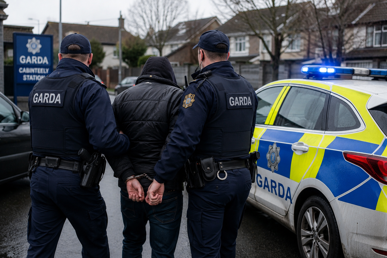 Czterech mężczyzn zatrzymanych po operacji Gardaí